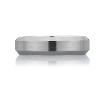 Concave Edged Men's Ring