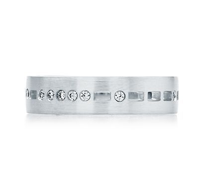 FOREVER - Morse Code, Men's Diamond Ring