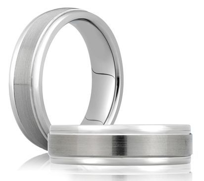 Satin Brushed Classic Men's Ring