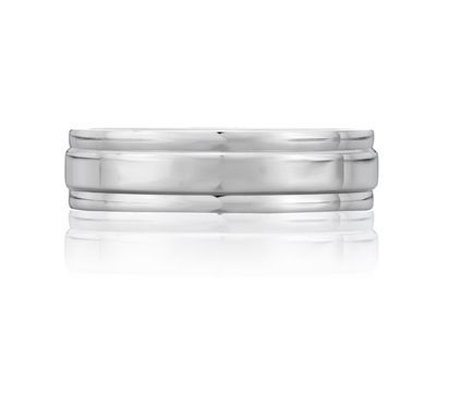 High Polished Classic Men's Ring
