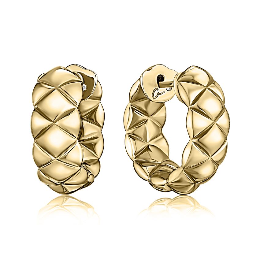 Iconic Small Quilts® Huggies Earrings