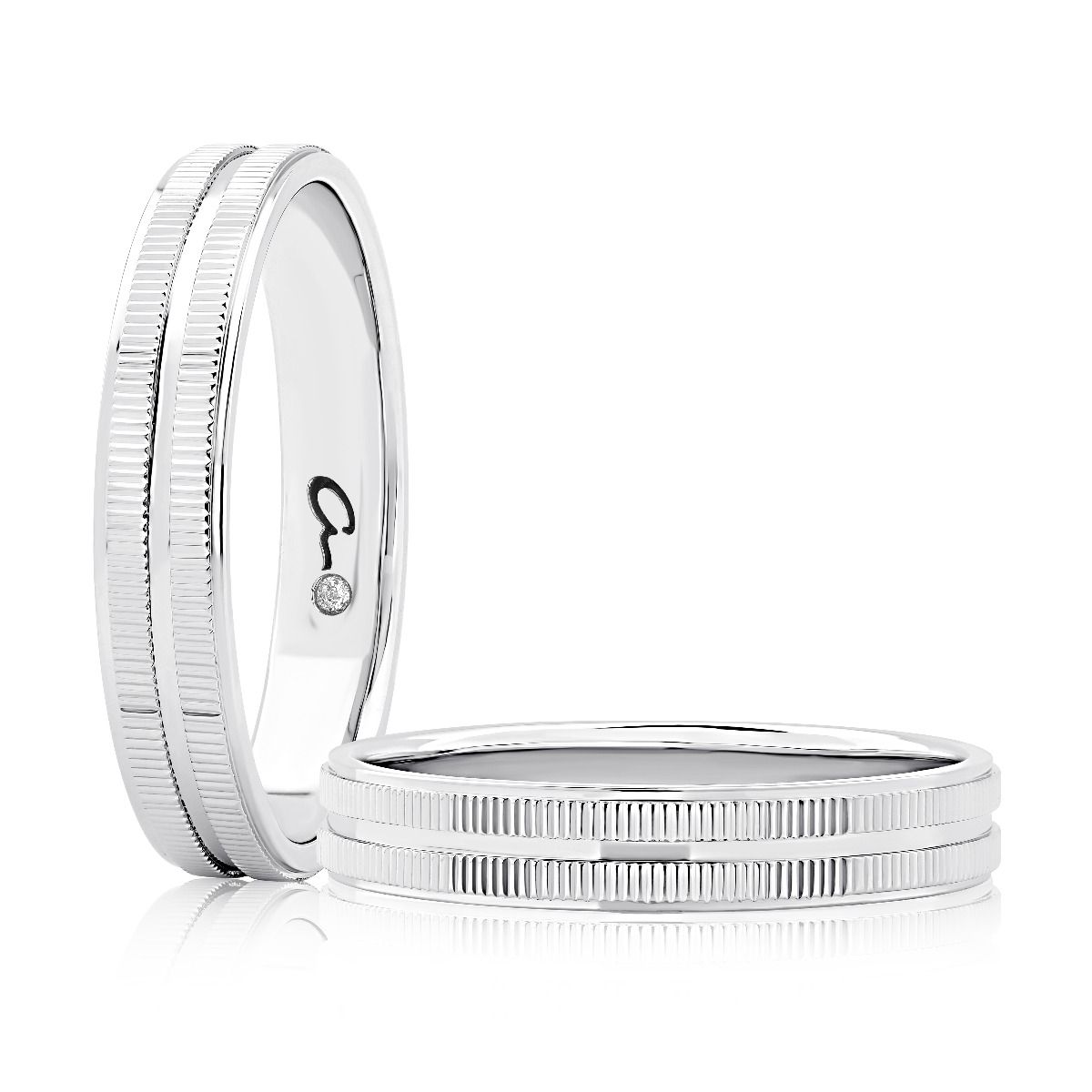 Modern Men's Wedding Band