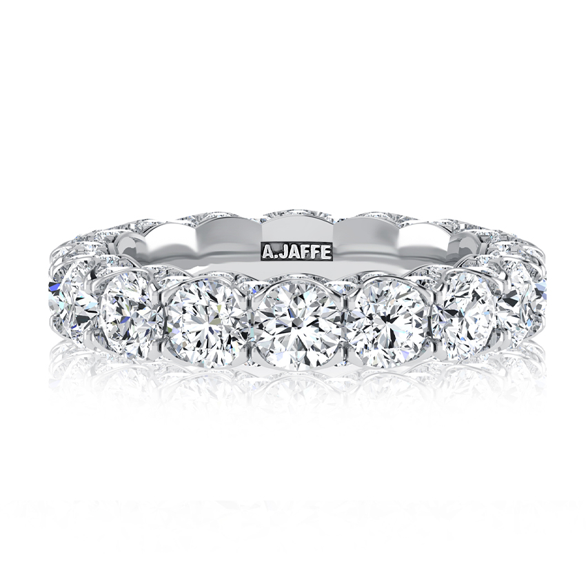Round Cut Diamond  Legacy Eternity Band