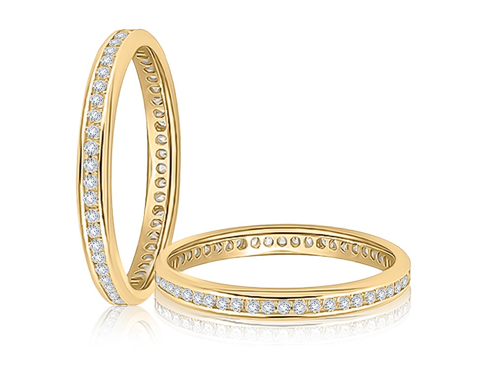 Classic Channel Set Diamond Eternity Band