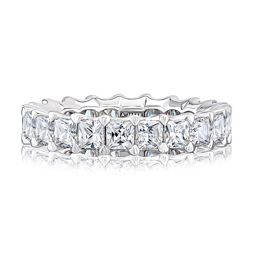 Classic Princess Cut Eternity Band