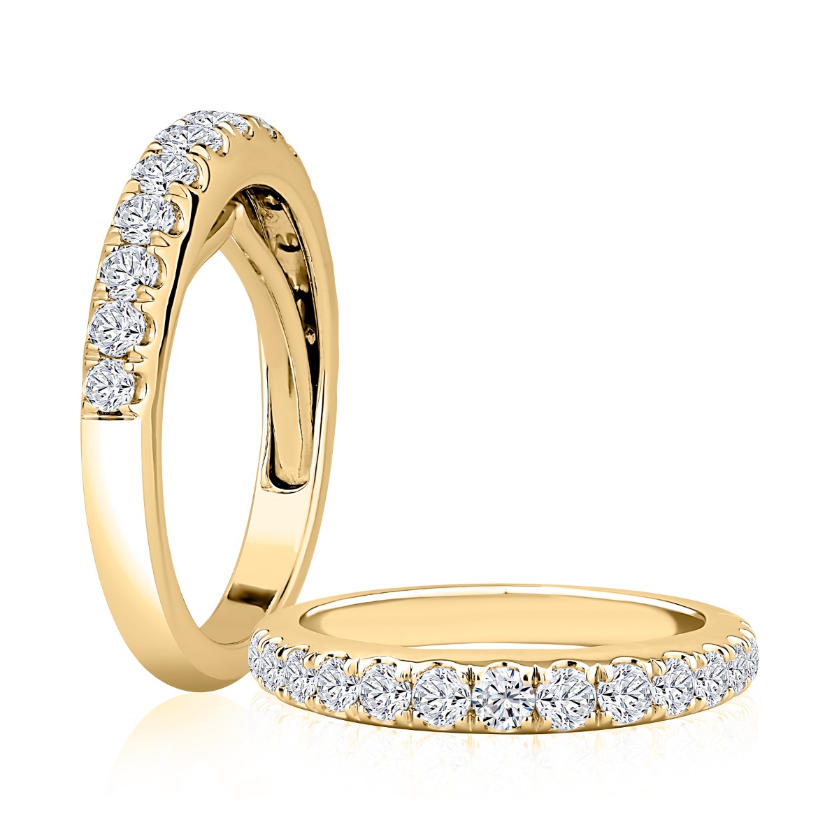 Halfway Pavé Diamond with A.JAFFE Flex Band™