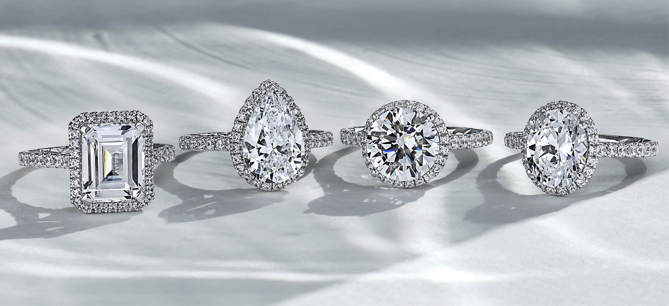 Halo Engagement Rings