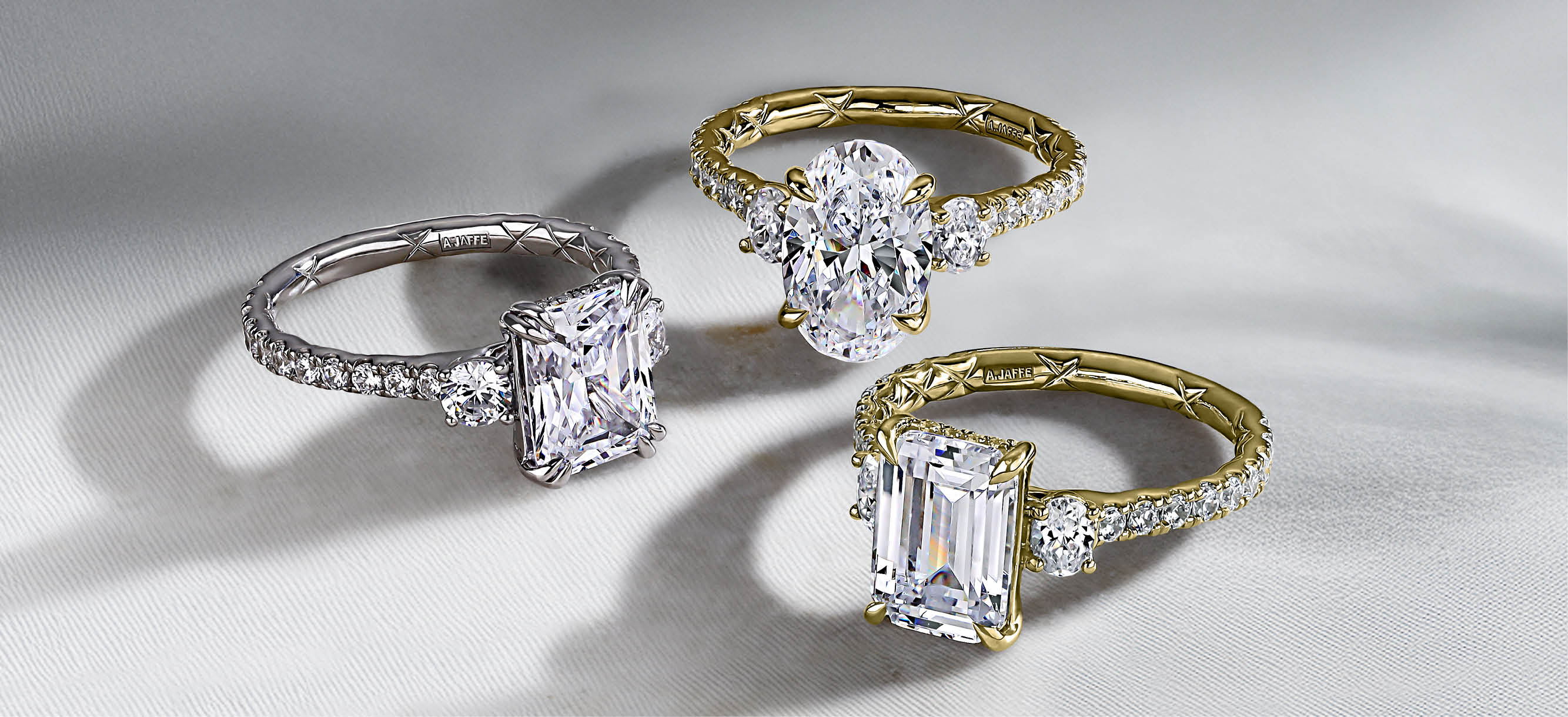 Three Stone Engagement Rings